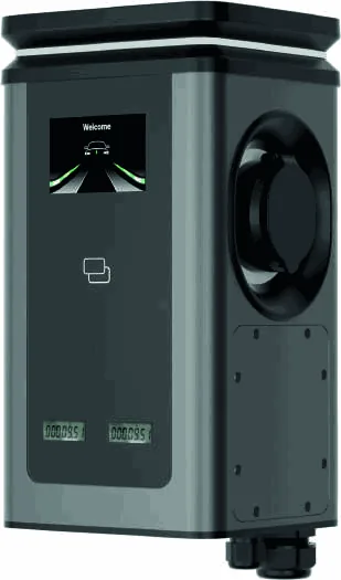 Duvar Tipi Çift Çıkışlı AC Şarj İstasyonu (2x22kW)