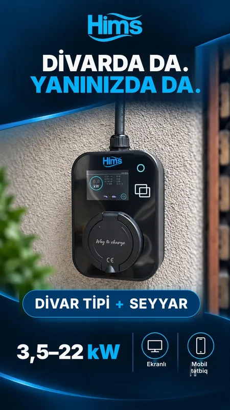 Həm divarda, həm yanınızda
