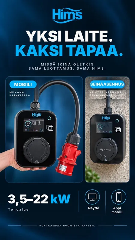 Yksi laite, kaksi käyttötapaa