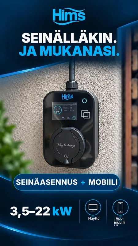 Sekä seinällä että mukanasi