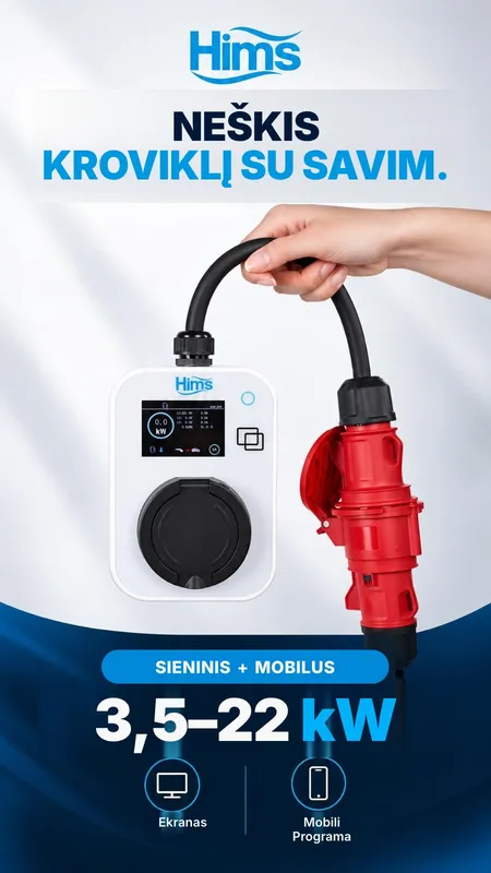 Nešiokitės įkrovimą su savimi