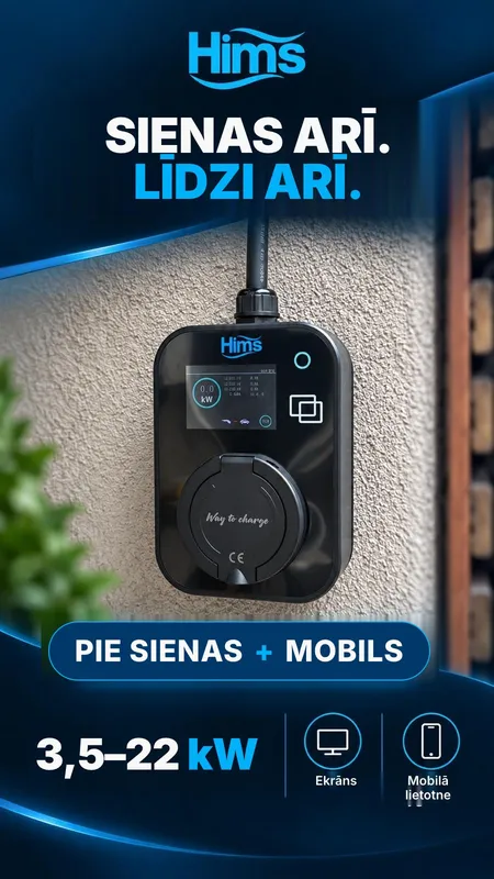 Gan pie sienas, gan līdzās jums