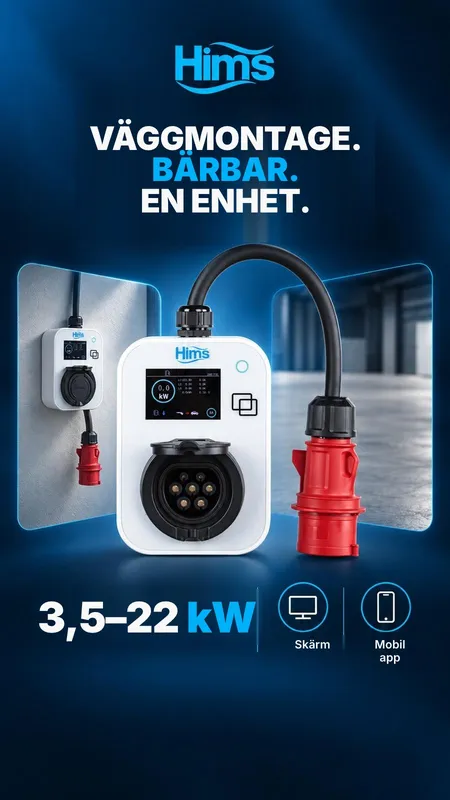 Väggmonterad, bärbar, en enhet