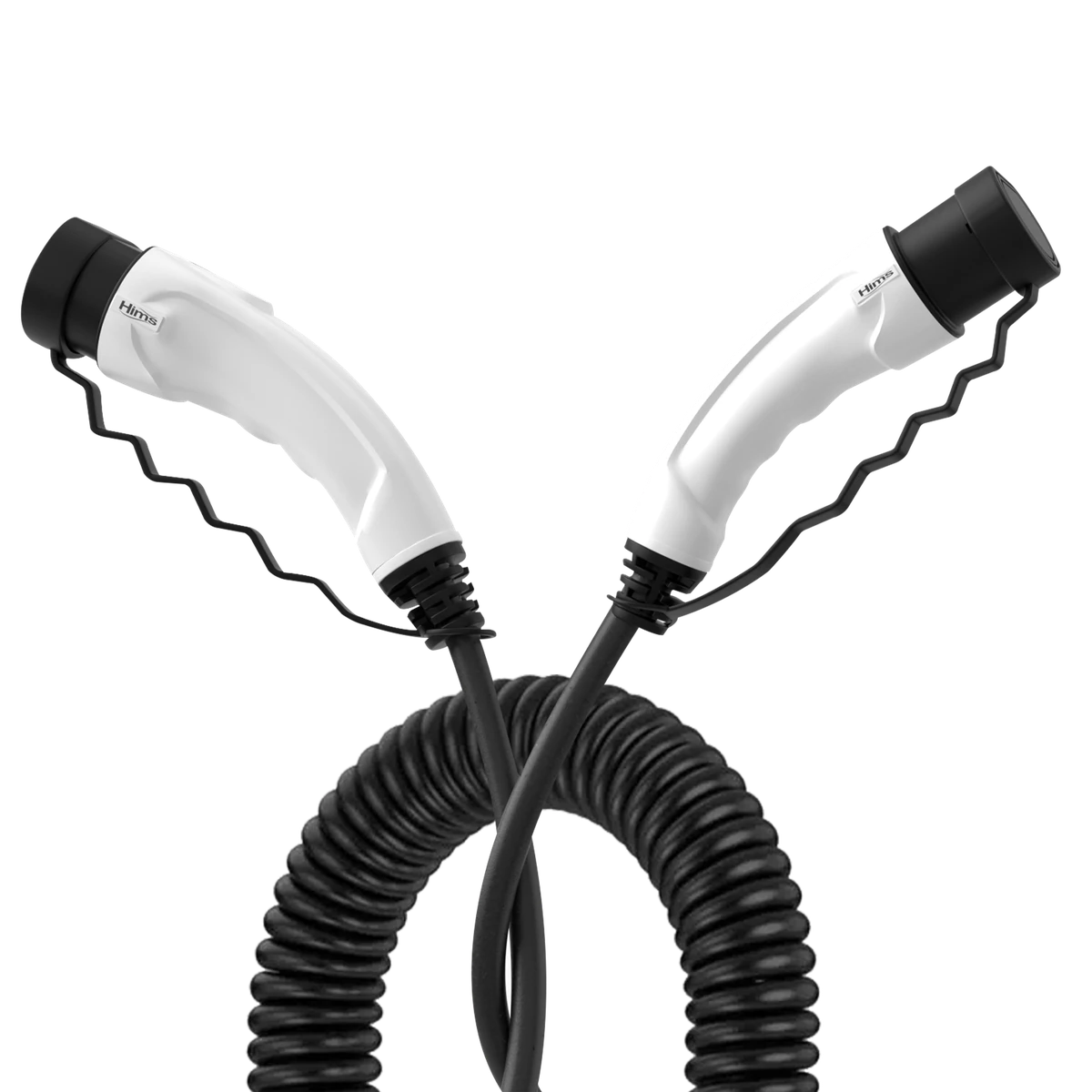 22kW spiralni kabel za polnjenje vozil Type 2
