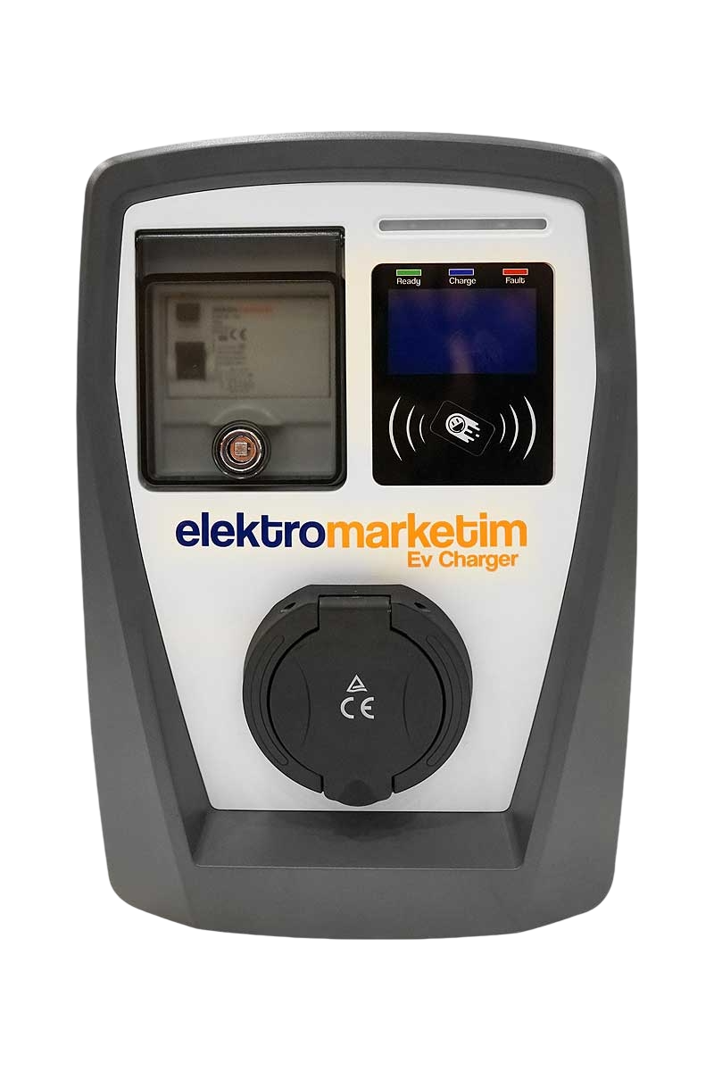 EMEV 22kW 3F 32A Type 2 Bireysel Şarj İstasyonu