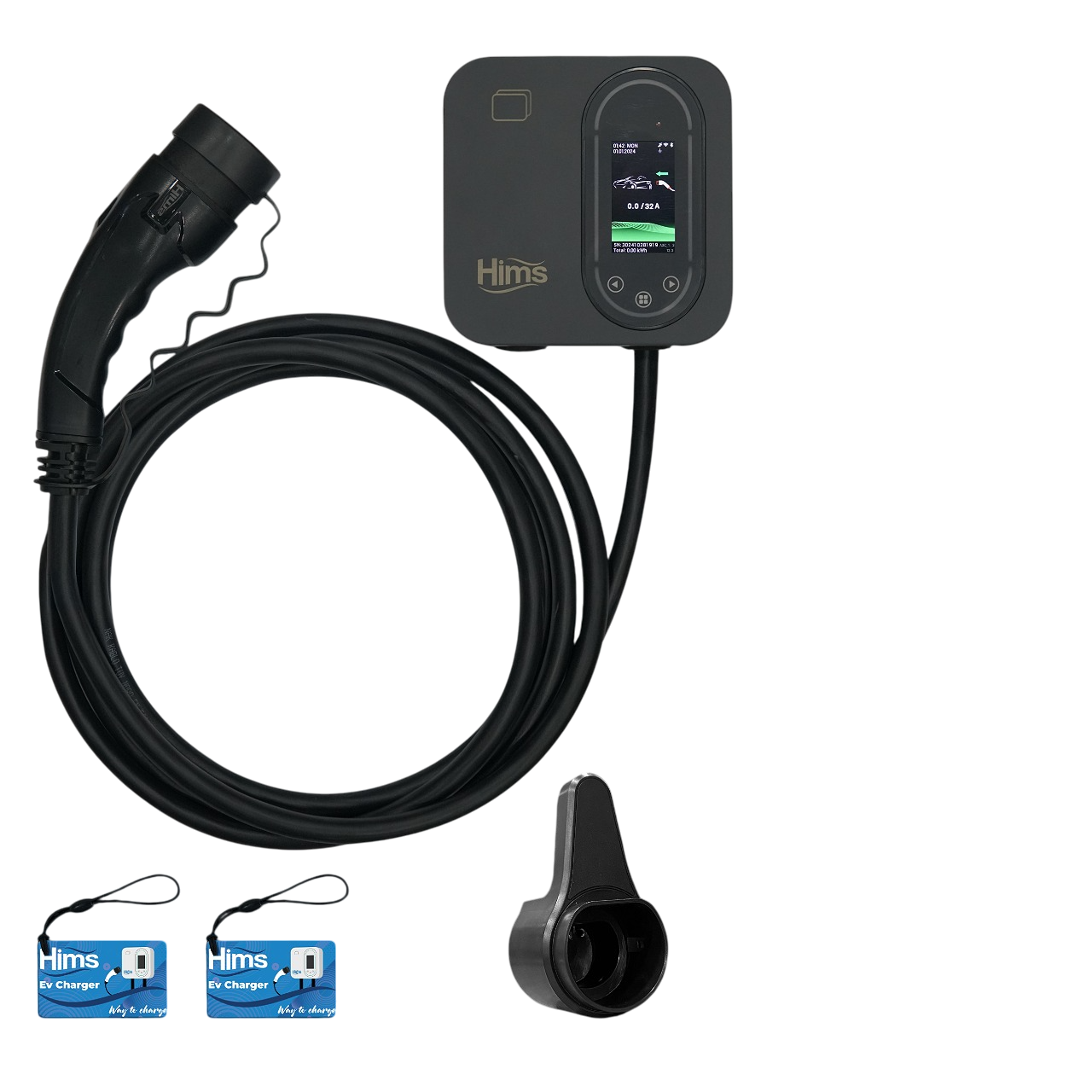 HCDK 22kW Duvar Tipi AC Şarj İstasyonu