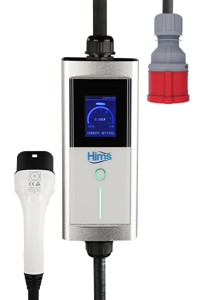 HCTK 22kW Sanayi Tipi Konnektörlü Taşınabilir AC Şarj İstasyonu